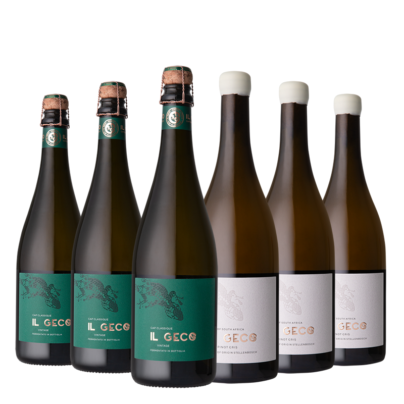 IL GECO Bubbly & White mixed case of 6 bottles